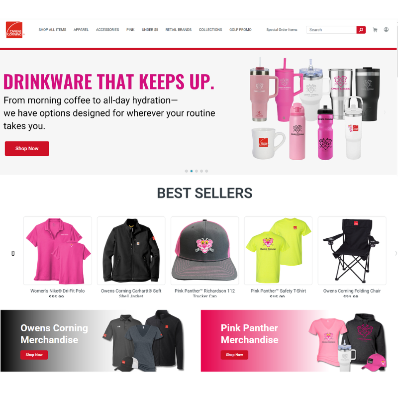 Owens Corning Store